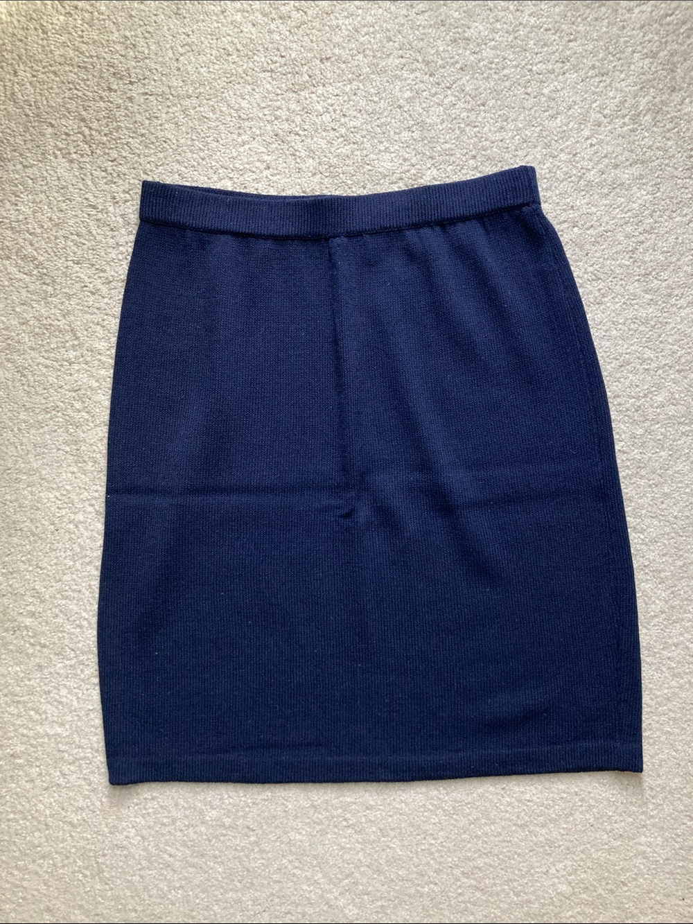 St. John Basics deep navy skirt